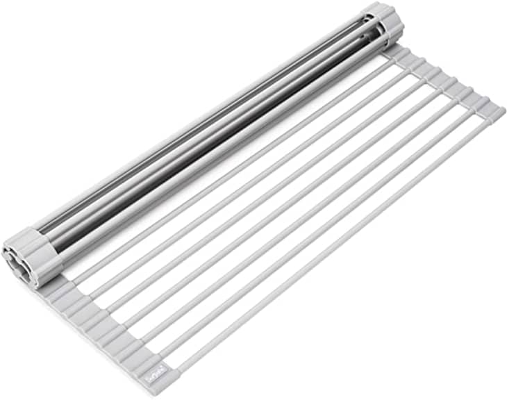 Surpahs RollUp Dish Drying Rack Review Apartment Therapy
